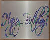 3D Happy Birthday Sign