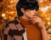 Fall Check Drape