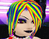 Rainbow Lulu bangs