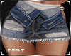 Ripped Jeans Skirt RL