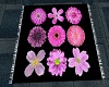 Floral Square Rug