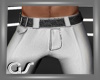 GS White Formal Pants