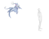 Flying White Cat