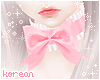 🍡 pink bow