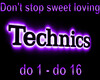 don't stop sweet loving