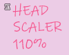 KIDS Head Scaler 110%