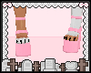 D♥ Paw Sandals Pink