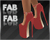 F~ Red Sexy Pumps