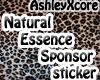 Natural Essence Sponsor