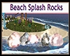 Beach Splash Rocks