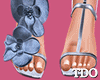 IceBlue Denim Heels