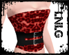 L:Top-Corset Wild Red