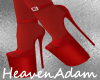 Love heels red