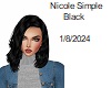 [BB] Nicole Simple Black
