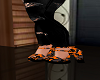 ORANGE CAMO SHOES
