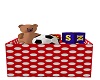 Red & White Toy Box