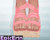[E]*Coral Sandals*