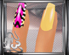 T3:30319 Yellow Mix Nail