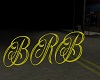 BRB Over the head Sign