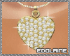 E~ DiamondHeart Necklace
