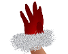 Red Christmas Gloves