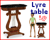 !@ Lyre table