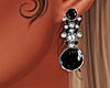 NYE Blk Diamond Earrings