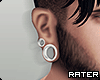 ✘ Double Ear Plugs. W