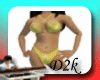 D2k-Golden hot bikini