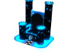 Neon Castle Throne Blue