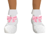 KidS-White Shoe/Pink Bow