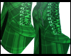 *G* Green Plaid Shoes