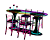 Neon Rave Club Table