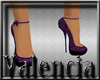 {CV}Elegant Purple Heels
