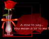 animated red rose & txt