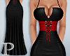 MED-Corset Gown Black
