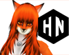 orange fox furkini