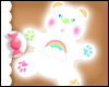 *CS* pastel rainbow bear