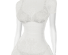 Lace Dress White