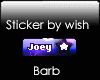 Vip Sticker Joey