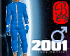 2001 Spacesuit -blue M