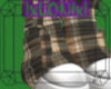 [L] Lt Brn Plaid boots