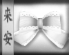 Dolly Chest Bow~White