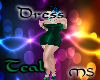 MS Evening dress teal