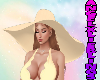 The Tara Hat Orange