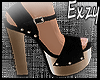 [E] Platform Heels Gold