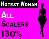 Hotest Woman 130 Scalers