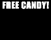 Free Candy Sign
