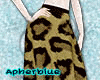 [AB]Leopard Calf  Skirt
