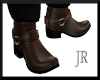 [JR] Brown Leather Boots